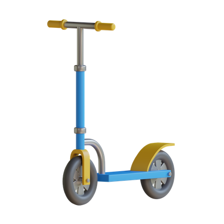Scooter para niños  3D Icon