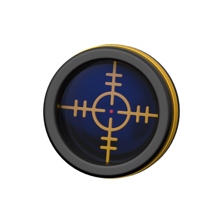 Scope  3D Icon