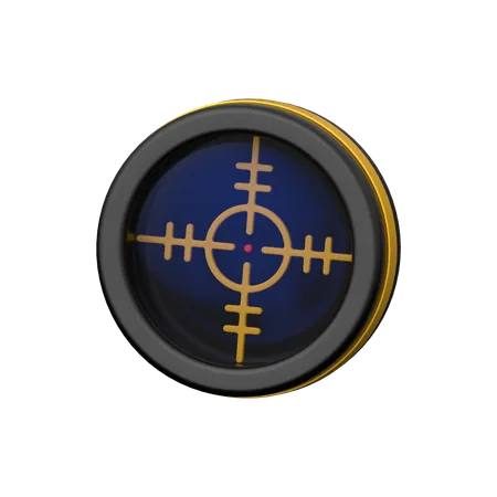 Scope  3D Icon