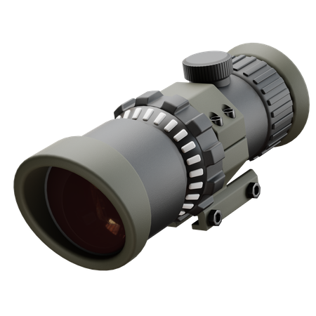 Scope  3D Icon