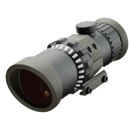 Scope  3D Icon