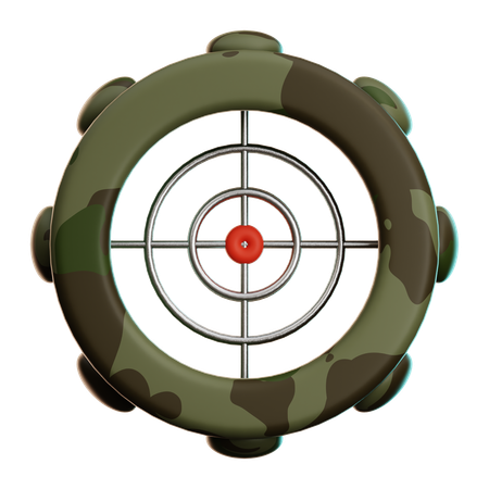 Scope Aim  3D Icon