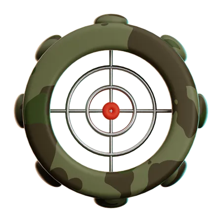 Scope Aim  3D Icon