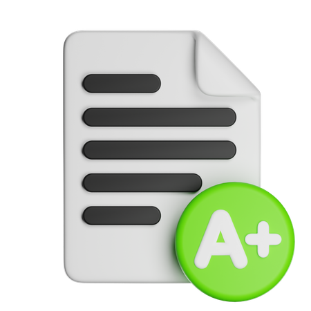 Score  3D Icon