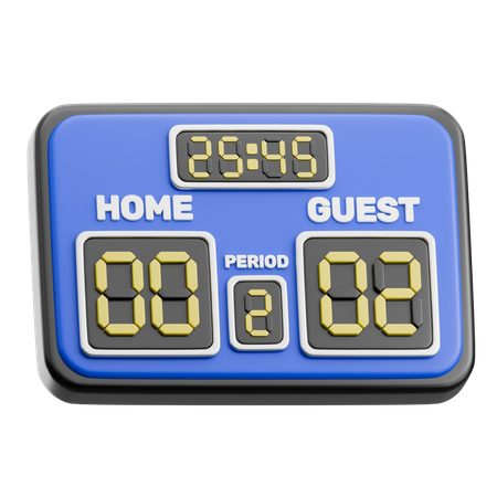 Score Board  3D Icon