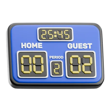 Score Board  3D Icon