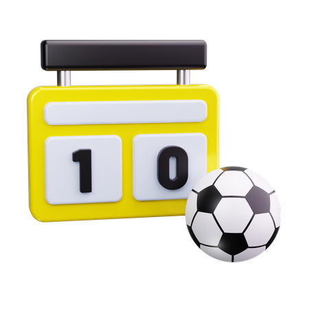 Score Board  3D Icon