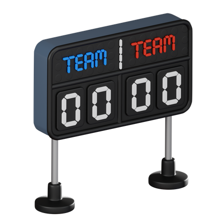 Score Board  3D Icon