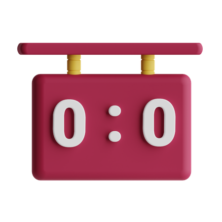 Score Board  3D Icon