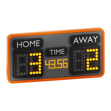 Score Board  3D Icon