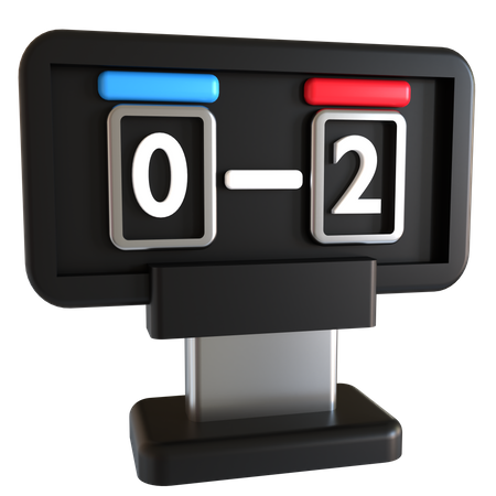 Score Board  3D Icon