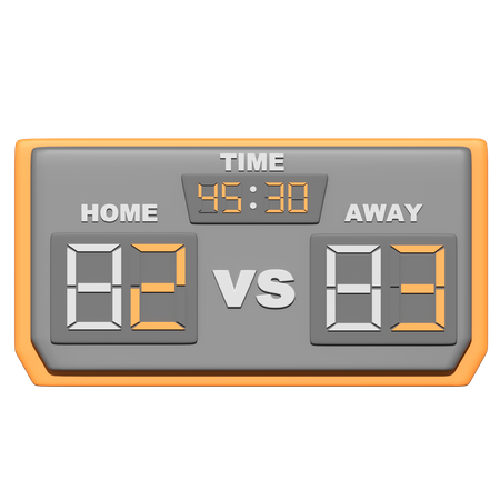 Score Board  3D Icon