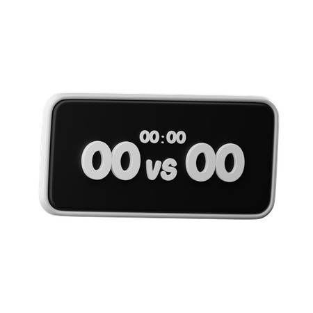 Score Board  3D Icon