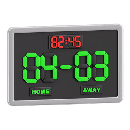 Score Board  3D Icon