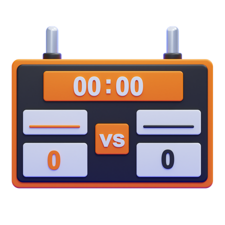 Scoreboard  3D Icon