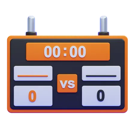 Scoreboard  3D Icon