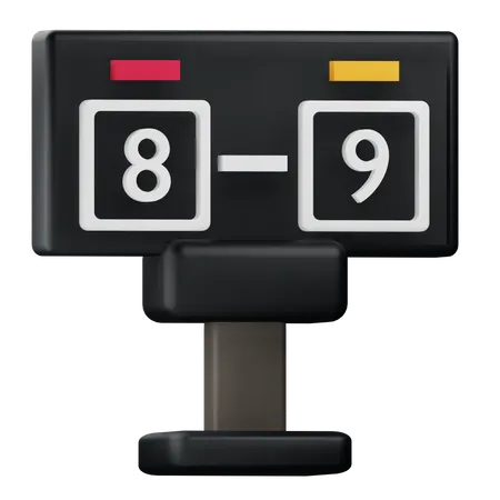 Scoreboard  3D Icon