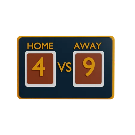 Scoreboard  3D Icon