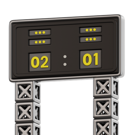 Scoreboard  3D Icon