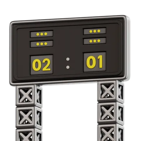 Scoreboard  3D Icon