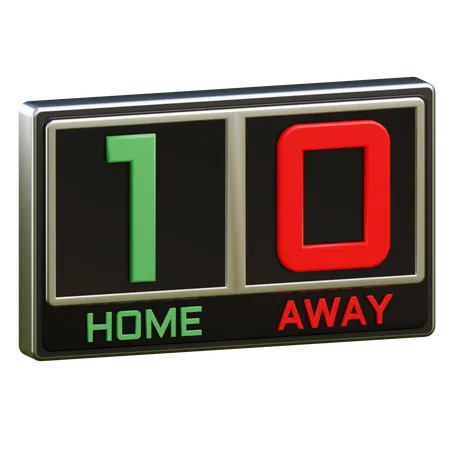 Scoreboard  3D Icon