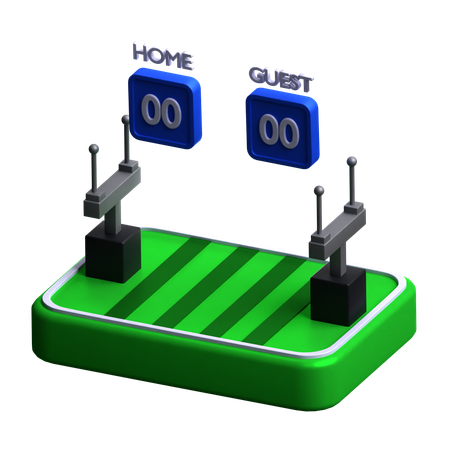 Scoreboard  3D Icon