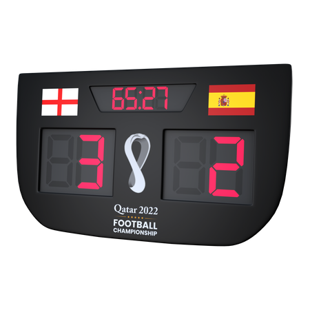 Scoreboard  3D Icon