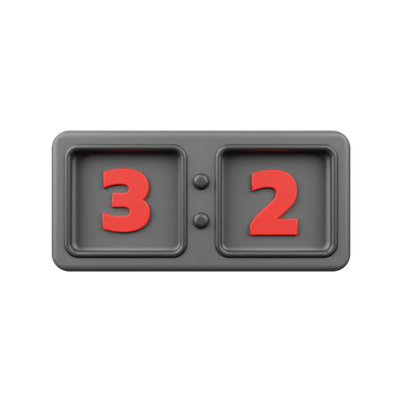Scoreboard  3D Icon