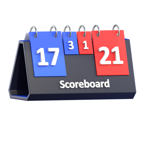 Scoreboard  3D Icon
