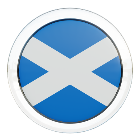 Scotland Flag  3D Icon
