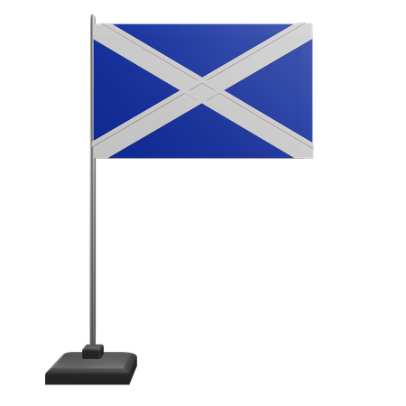 Scotland Flag  3D Icon