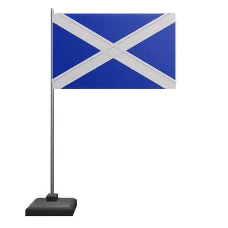 Scotland Flag  3D Icon