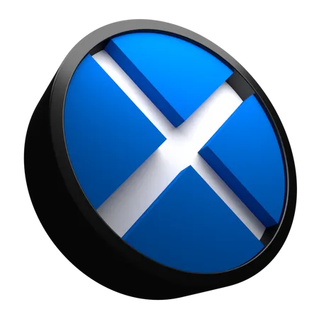 Scotland Flag 3D Illustration