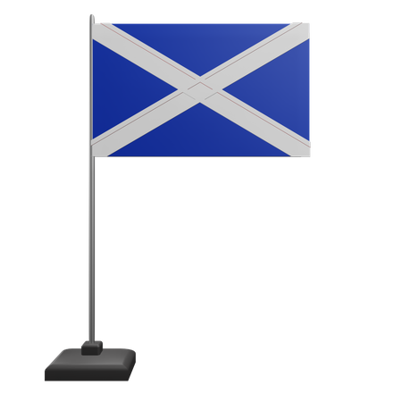 Scotland Flag  3D Icon
