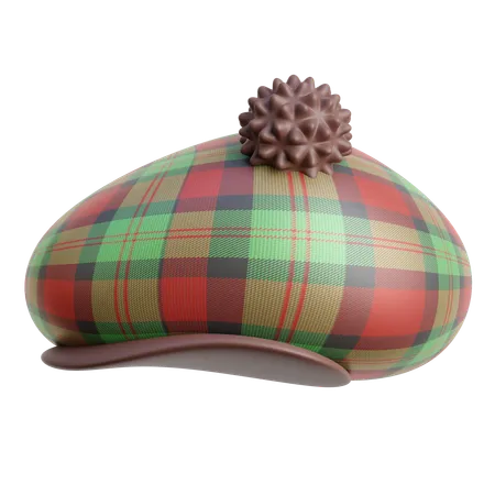Scottish Hat  3D Icon