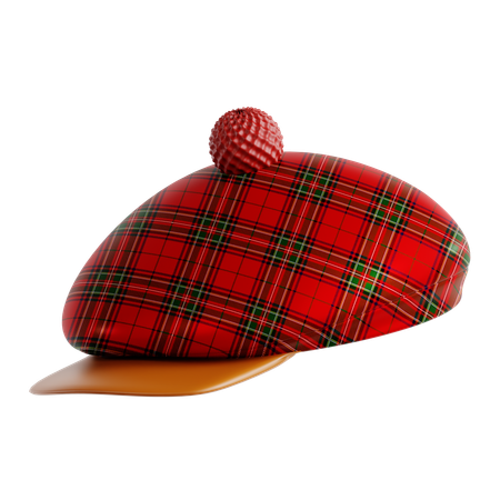 Scottish Hat  3D Icon