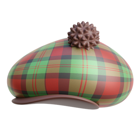 Scottish Hat  3D Icon