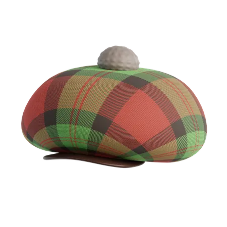 Scottish Hat  3D Icon