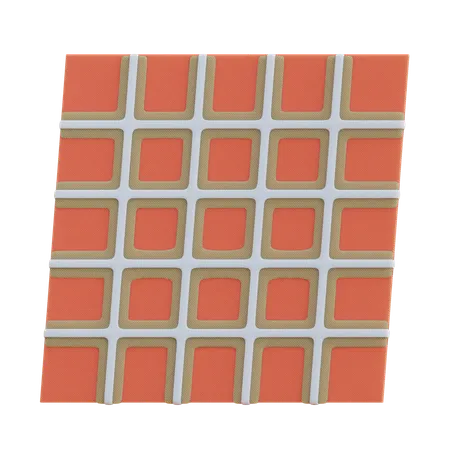 Scottish pattern  3D Icon