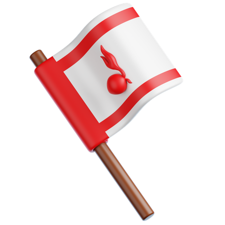 Scout Flag  3D Icon