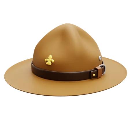 Scout hat  3D Icon