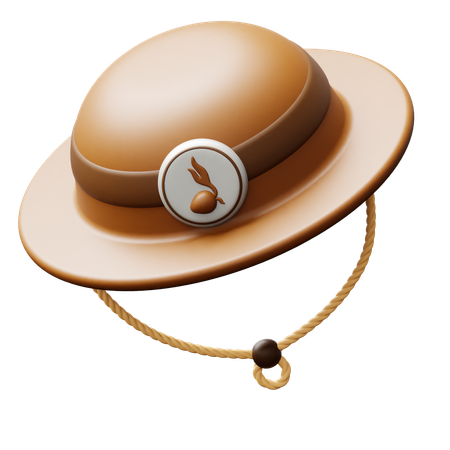 Scout hat  3D Icon