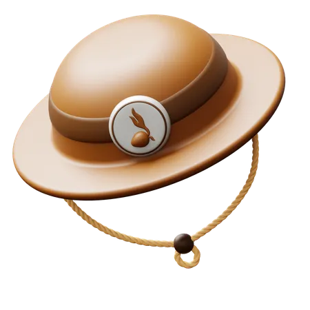 Scout hat  3D Icon