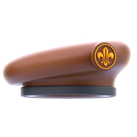 Scout Male Hat  3D Icon