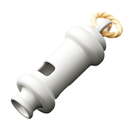 Scout Whistle  3D Icon