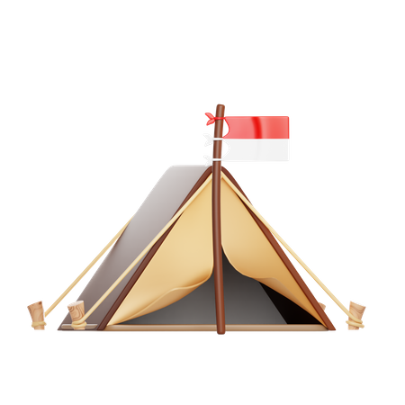 Scouts Camp  3D Icon