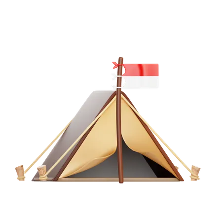 Scouts Camp  3D Icon