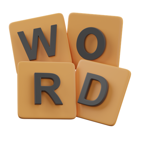 Scrabble  3D Icon