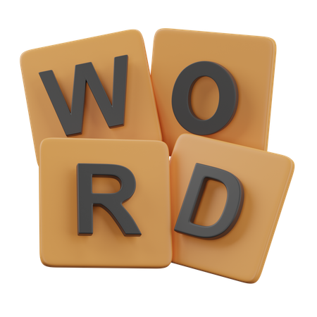 Scrabble  3D Icon