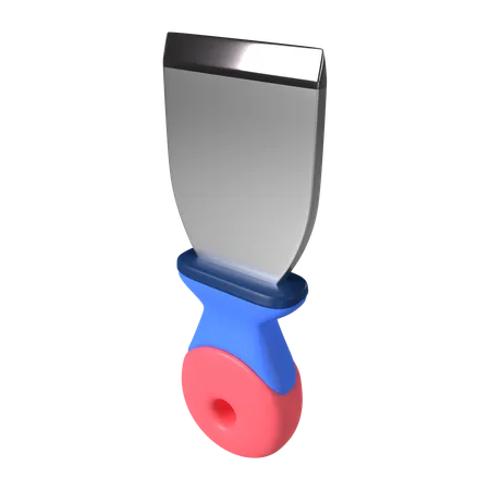 This Is Scraper 3 D Render Illustration Icon It Comes As A High Resolution PNG File Isolated On A Transparent Background The Available 3 D Model File Formats Include BLEND OBJ FBX And GLTF 3D Icon